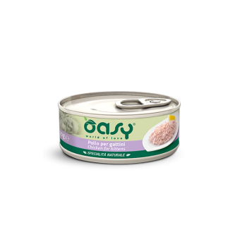 Oasy Wet Cat  POLLO PER GATTINI Lattina 150 gr