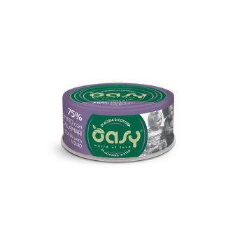 Oasy Wet Cat MORE LOVE  TONNO CON CALAMARI Lattina 70 gr