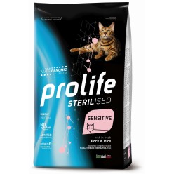PROLIFE CAT STERILISED SENS. ADULT PORK& 1.5KG