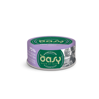 Oasy Wet Cat MORE LOVE - POLLO CON UOVA per GATTINI Lattina 70 gr