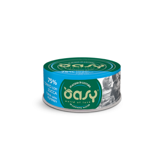 Oasy Wet Cat MORE LOVE - TONNO CON ZUCCA Lattina 70 gr