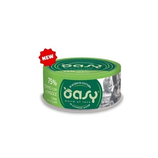 Oasy Wet Cat MORE LOVE - TONNO CON VONGOLE Lattina 70 gr