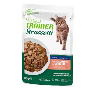 NATURAL TRAINER   CAT STRACCETTI AD. SALMON 85 GR