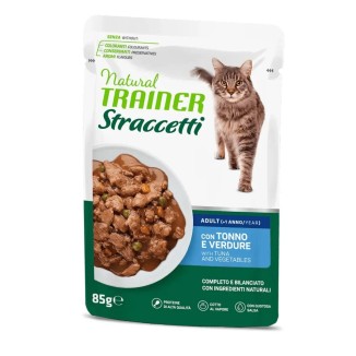 NATURAL TRAINER   CAT STRACCETTI AD. TUNA 85 GR