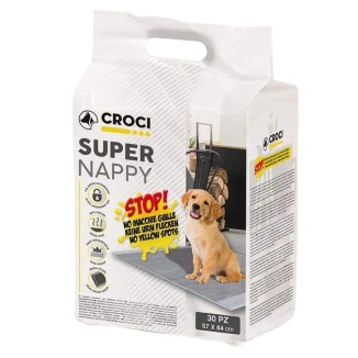 Croci Super Nappy Igienici 57x84cm 30pz | Carboni Attivi