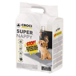 Croci Super Nappy Igienici 57x84cm 30pz | Carboni Attivi