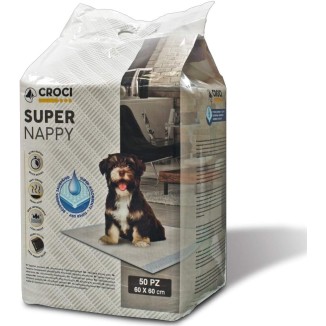 Croci Super Nappy 60x60cm 50pz | Tappetini Super Assorbenti