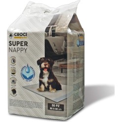 Croci Super Nappy 60x60cm 50pz | Tappetini Super Assorbenti