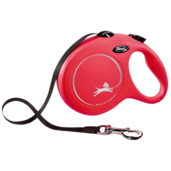 Flexi New Classic Fettuccia XS 3m Rosa | Guinzaglio Retrattile per Cuccioli