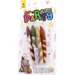Croci Party Candela 4 Pezzi | Tappetini Assorbenti per Cani