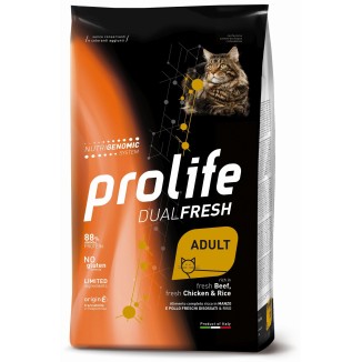 PROLIFE CAT DUAL FRESH ADULT BEEF/CHICKE 1.5KG