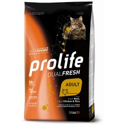 PROLIFE CAT DUAL FRESH ADULT BEEF/CHICKE 1.5KG