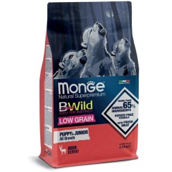 MONGE BWILD ALL BREEDS PUPPY CERVO 12KG