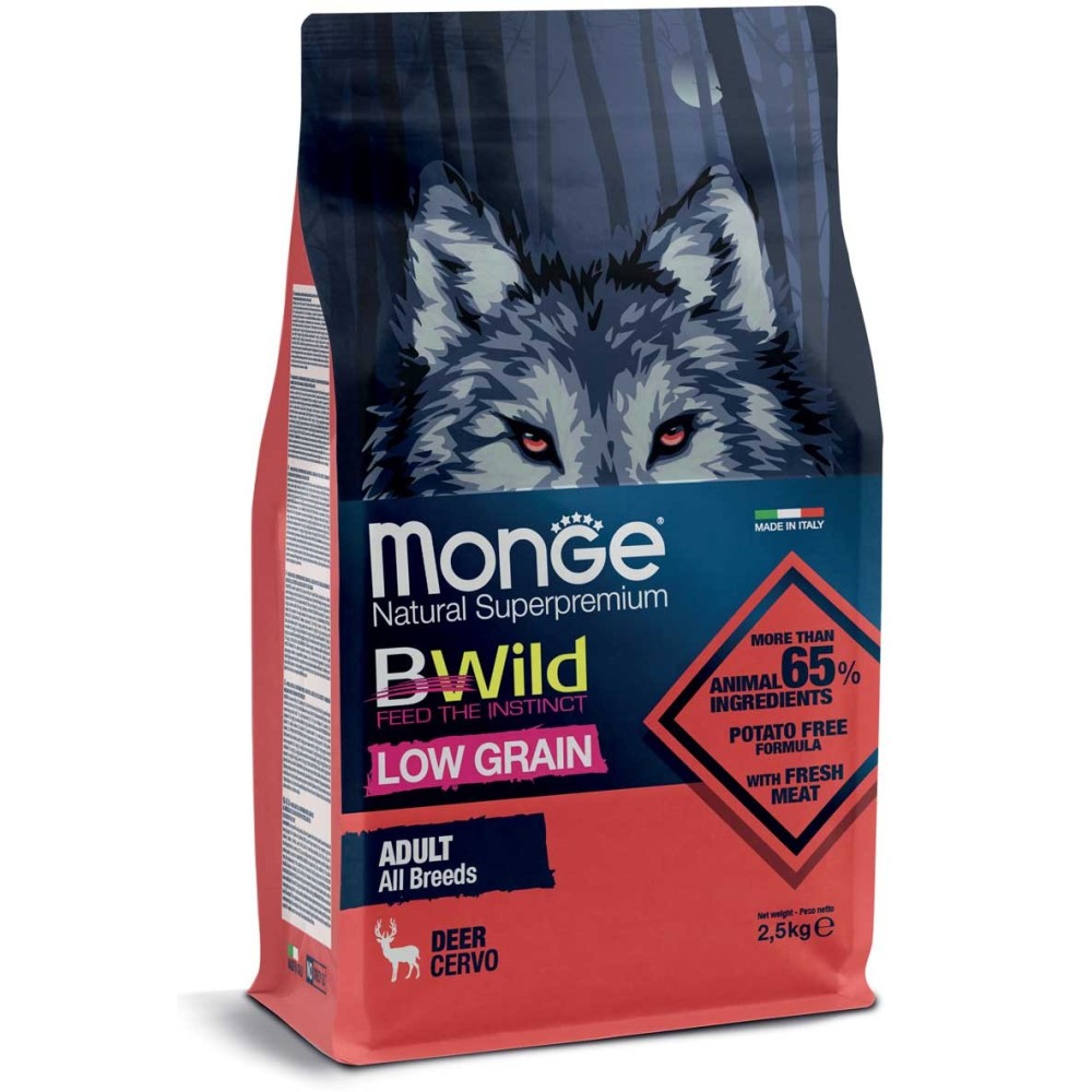 Monge BWild Adult Cervo 12kg | Cane Adulto