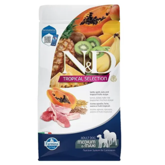 N&D DOG TROPICAL SELECTION LAMB ADULT ME