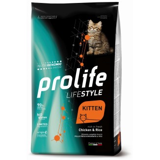 PROLIFE CAT LIFESTYLE KITTEN CHICKEN&RICE 400GR