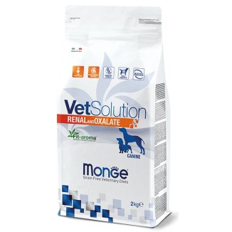 MONGE VET SOLUTIOB CANINE RENAL AND OXALATE 2KG