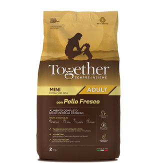 Together Dog Adult Pollo Mini 2kg | Alimento Piccole Taglie
