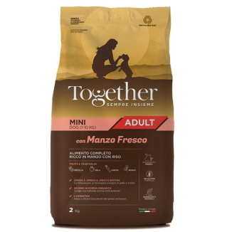 Together Dog Adult Manzo Mini 2kg | Per Taglie Piccole