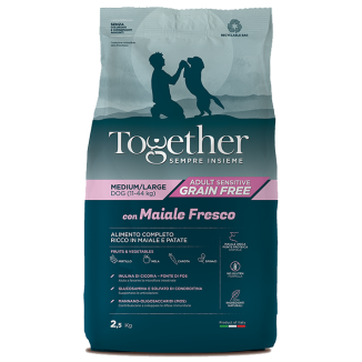 TOGETHER DOG AD GF MAIALE M/L 12KG