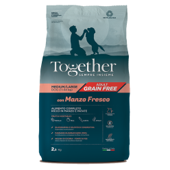 TOGETHER DOG AD GF MANZO M/L 12KG