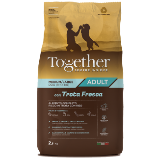 Together Dog Adult Trota M/L 12kg | Alimento con Pesce