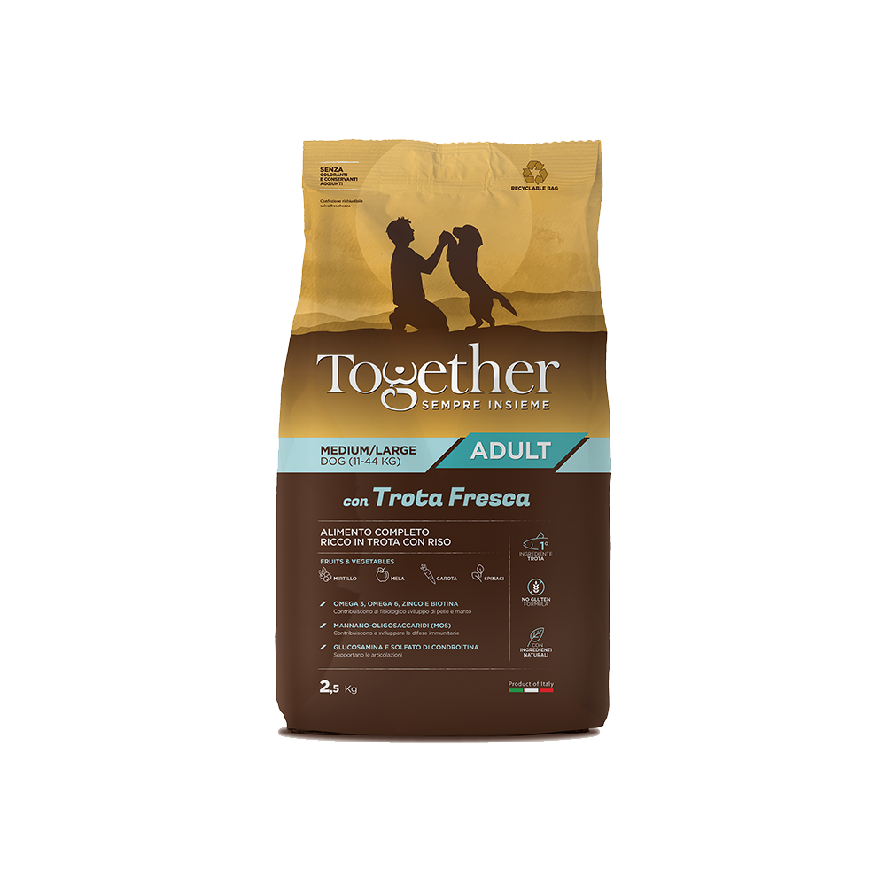 TOGETHER DOG AD TROTA M/L 12KG