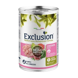 Exclusion Puppy Chicken 400gr | Cibo Ipoallergenico per Cuccioli