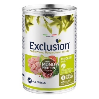 Exclusion Adult Chicken 400gr | Cibo Ipoallergenico per Tutte le Razze