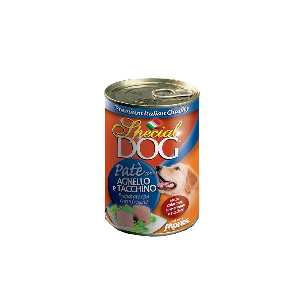 Special Dog pat? agnello e tacchino