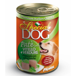 Special Dog pat? vitello e verdure