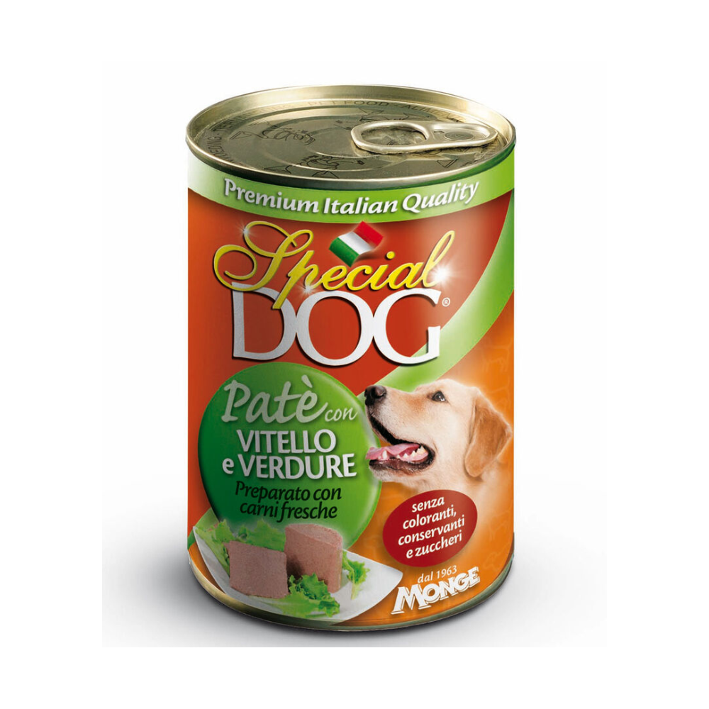 Special Dog pat? vitello e verdure