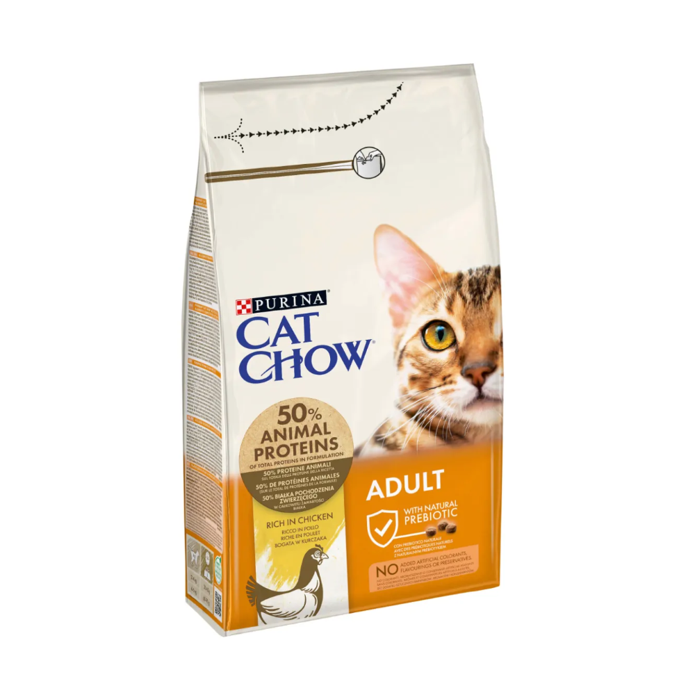CAT CHOW ADULT POLLO 6x1.5kg