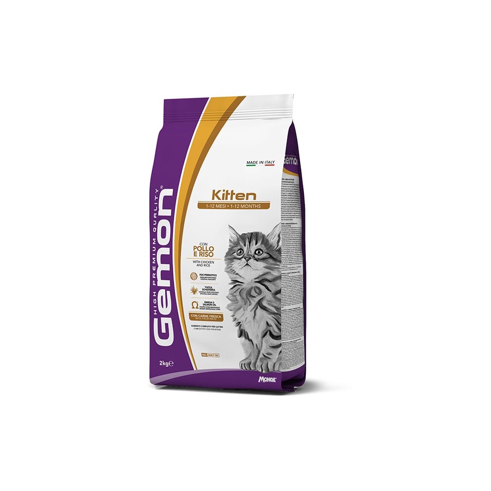 KITTEN con pollo e riso 2KG