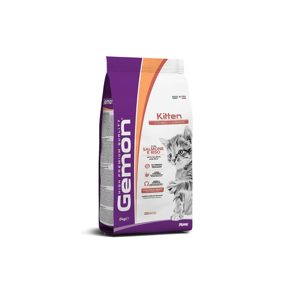 KITTEN con salmone e riso 2KG