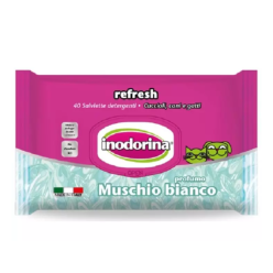 Inodorina Salviette Igieniche Muschio Bianco 40pz | Profumo Delicato