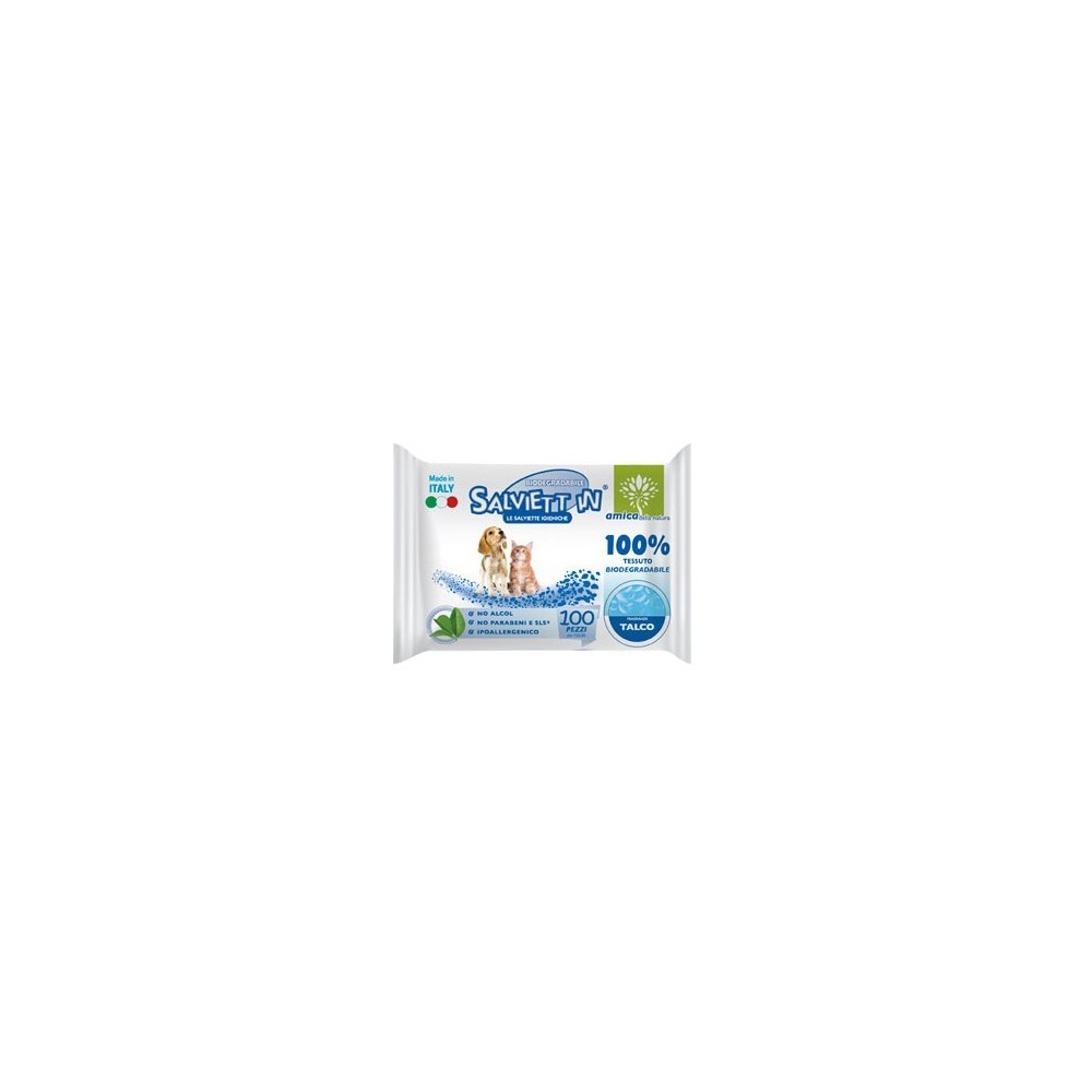 Salviette XXL Talco 100pz | Confezione Risparmio