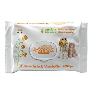 Salviette XXL Sandalo & Vaniglia 100pz | Profumo Intenso