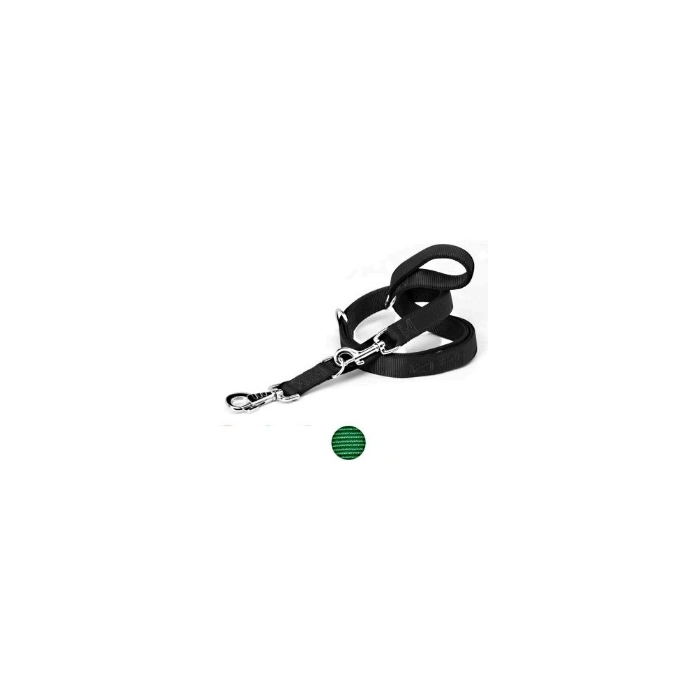 CAMON GUINZAGLIO INTRECXIATO ADDESTRAMENTO Reflex+Fosforesc. VERDE 12X2000