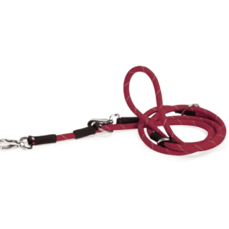 Camon Guinzaglio Intrecciato Reflex Fosforescente Rosso 12x1100mm | Alta Visibilità