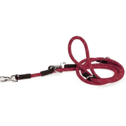 Camon Guinzaglio Intrecciato Reflex Fosforescente Rosso 12x1100mm | Alta Visibilità
