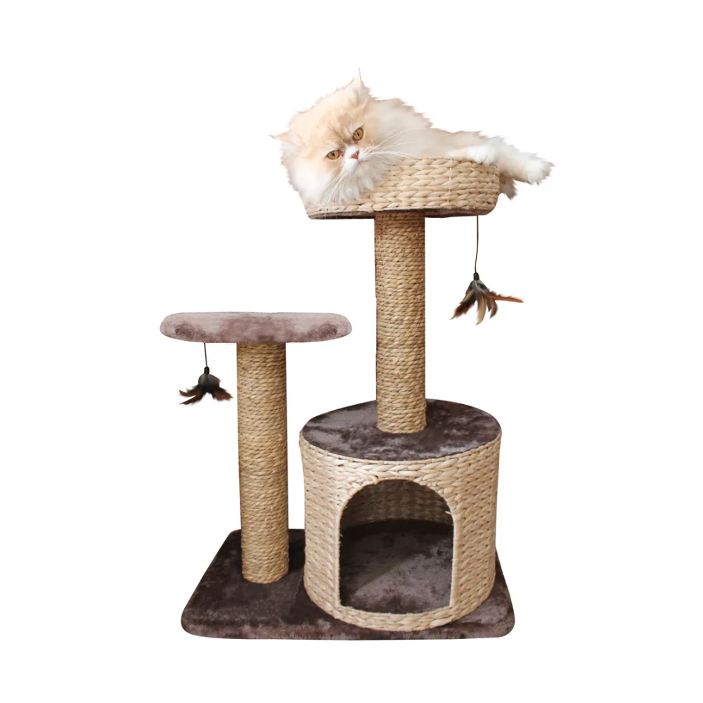CAT TOYS TIRAGRAFFI LARICE 3 PIANI 40X40X129