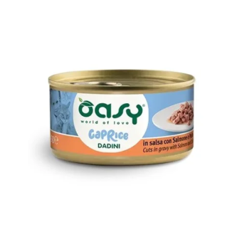 OASY WET CAT POLLO CON SALMONE 85GR