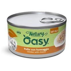 Oasy Wet Cat Natury Soft Jelly - POLLO Lattina 85GR