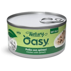 OASY WET CAT POLLO CON SPINACI 85GR