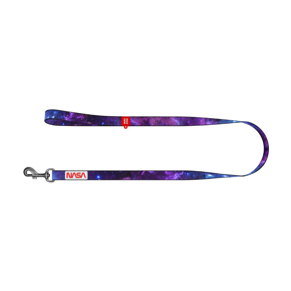 GUINZAGLIO WAU DOG NASA NYLON PER CANI  TG L/XXL 25MM X 122CM