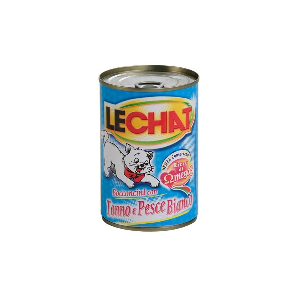 Lechat bocconcini tonno e pesce bianco gr720