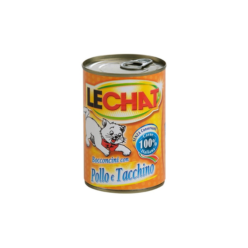 Lechat bocconcini pollo e tacchino gr720