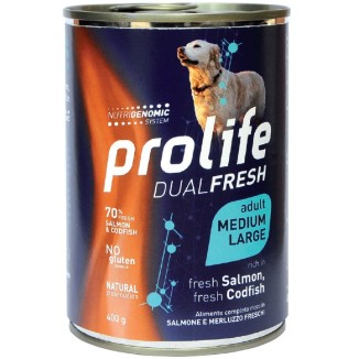 PROLIFE DOG DUAL FRESH ADULT SALMON&CODF