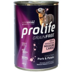 PROLIFE DOG GRAIN FREE ADULT PORK&POTATO